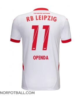 Billige Fotballdrakt RB Leipzig Lois Openda #11 Replika Hjemmedrakt 2024-25 Kortermet